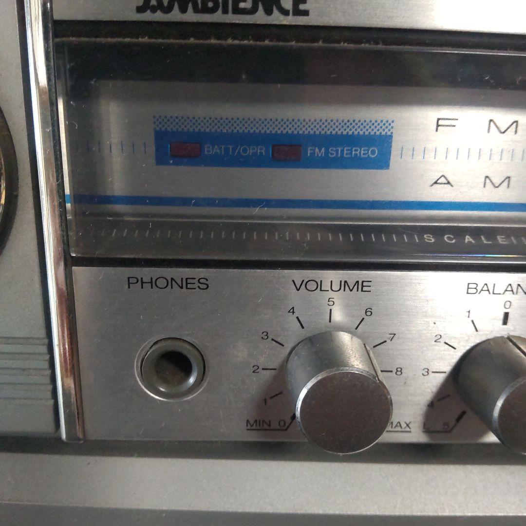 昭和レトロ　ラジカセ　ナショナル RX-5150 FM-AMラジオカセット