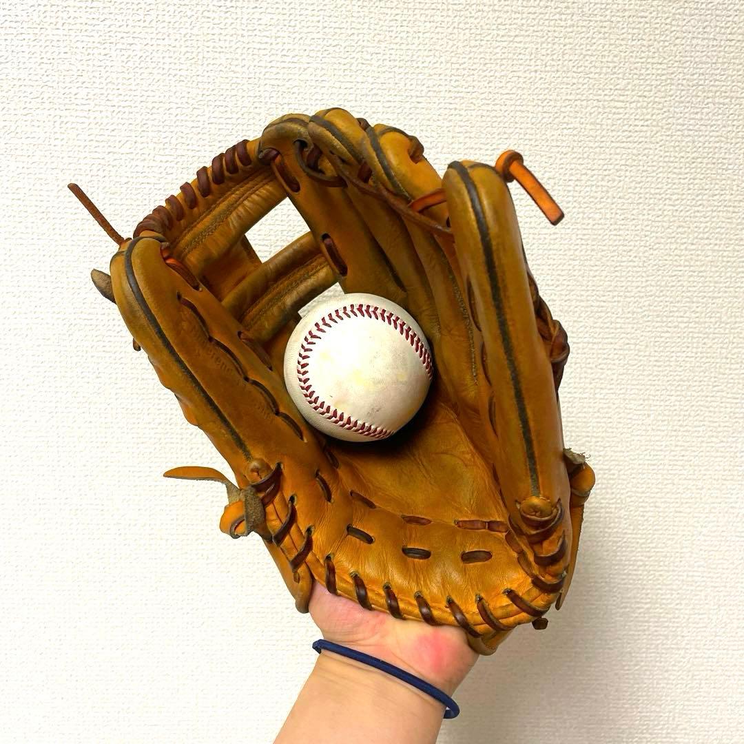 164 ミズノ グローバルエリート 型抜群 即戦力 硬式 内野手用グローブ