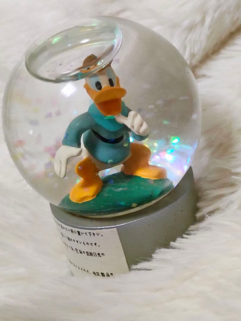 【希少】ドナルド　ヴィンテージ　スノードーム　ディズニー　入手困難　廃盤　激レア