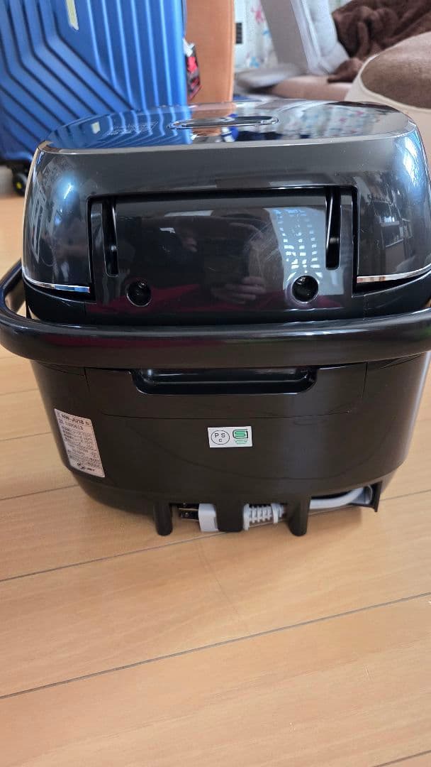 象印炊飯器 豪炎かまど釜　NW-JU18 黒　2019年製