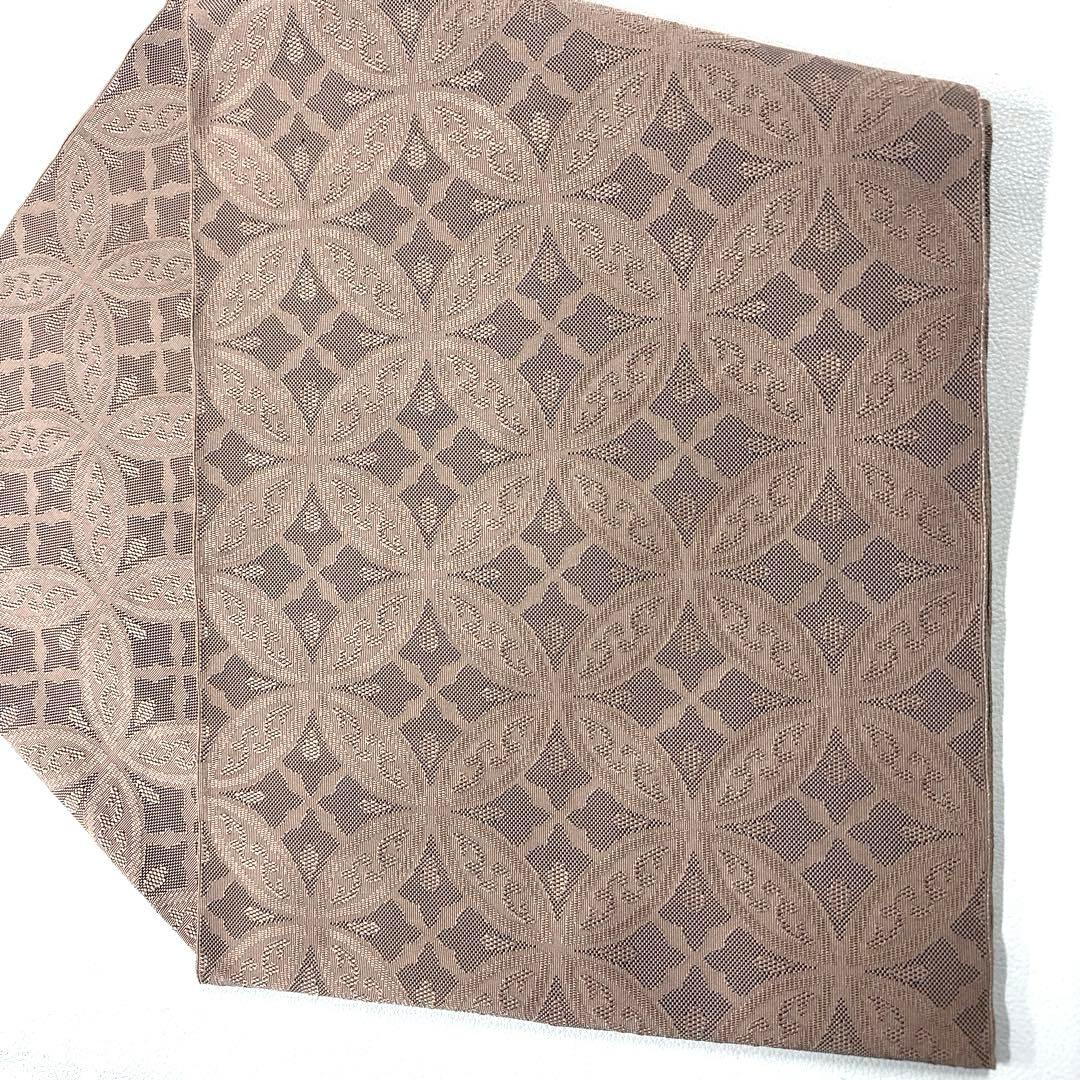 専用帯6121●東京ますいわ屋扱い 西陣 浅田綴謹製 高級正絹 全通名古屋帯七宝