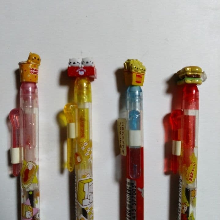 にゃんこファーストフードボールペン