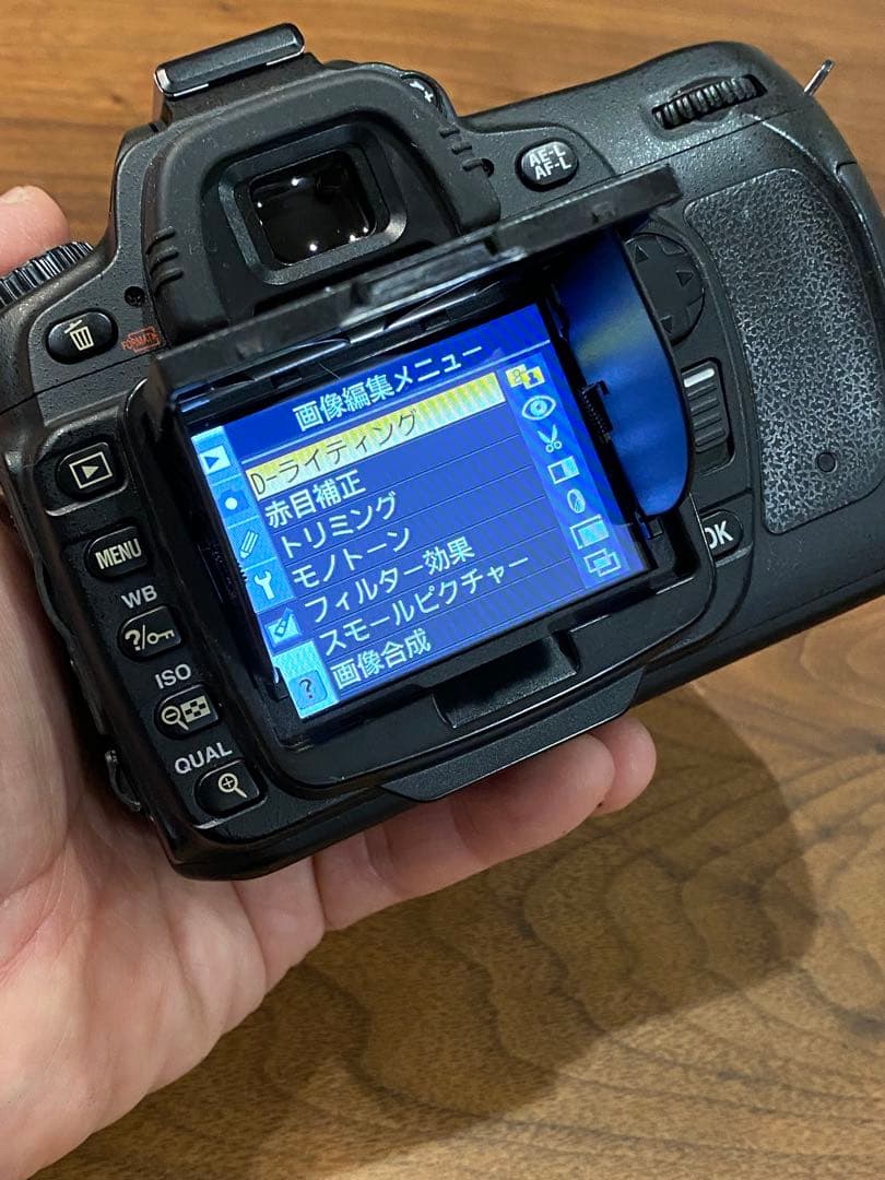 Nikon D80 CCDデジタル一眼レフ 2000枚台　動作品