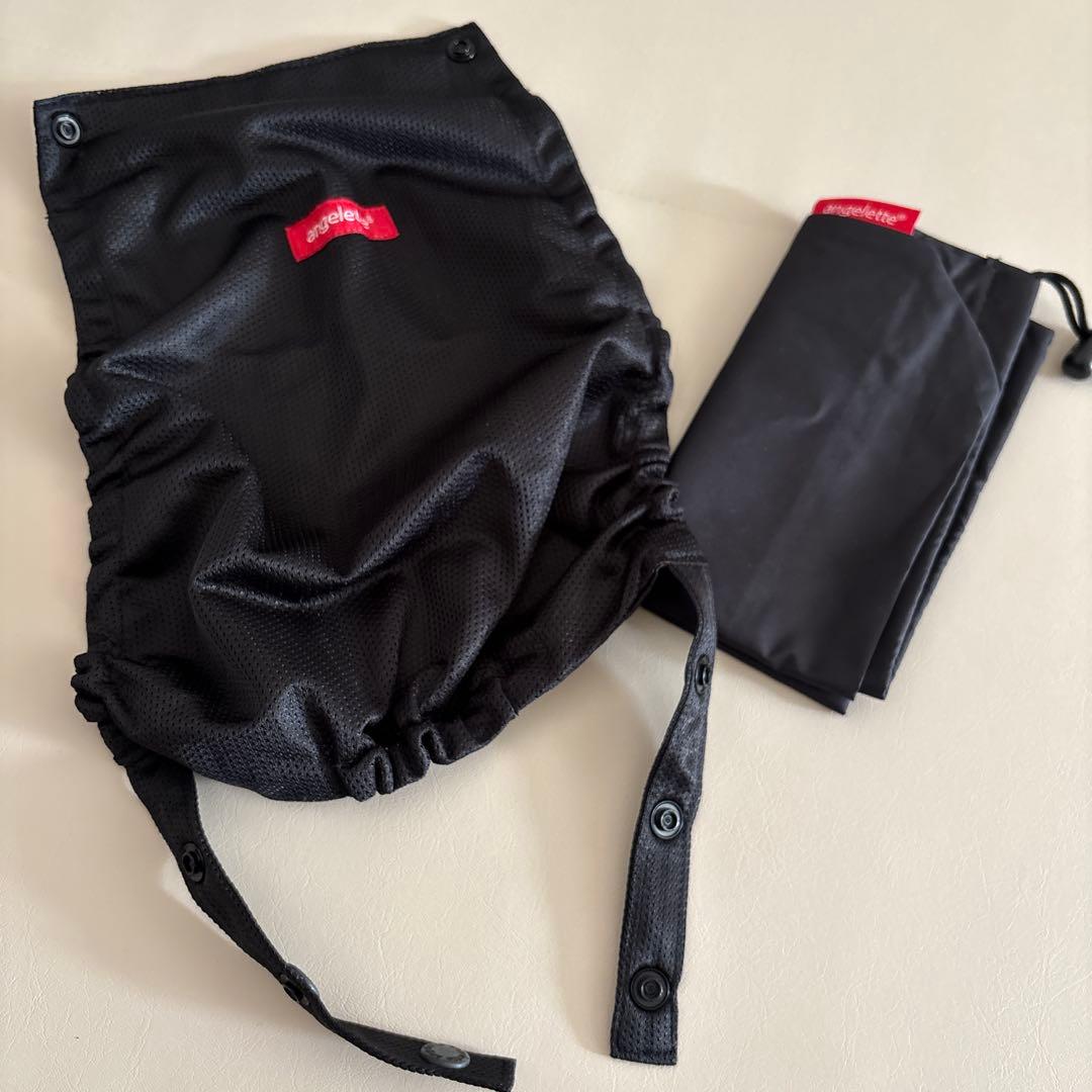 アンジェリッテ　ベビーキャリアオン(ブラック)