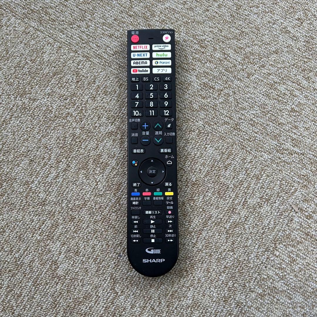 kotsukotsu★シャープ AQUOS 4K液晶4T-C42DJ1