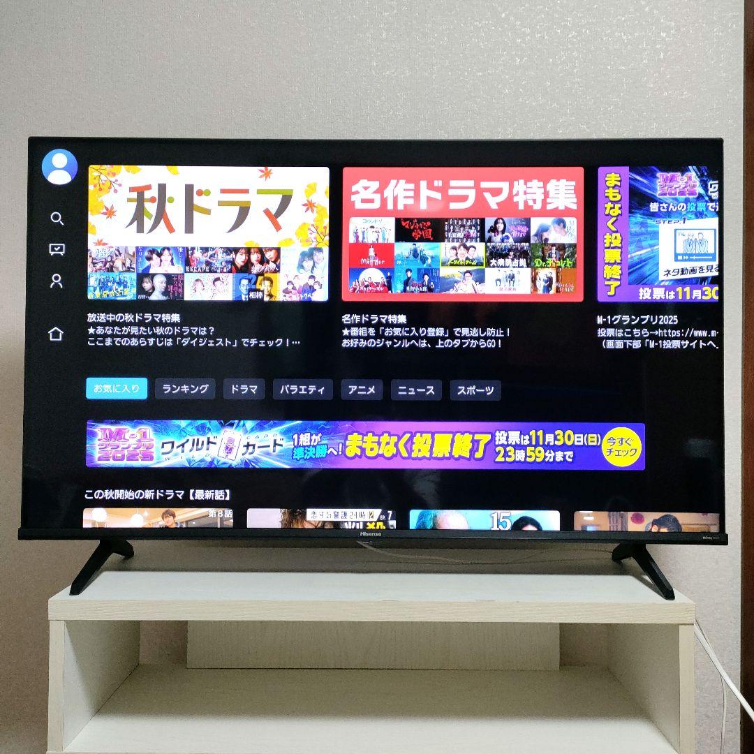 Hisense[2024年製品]43E6K
