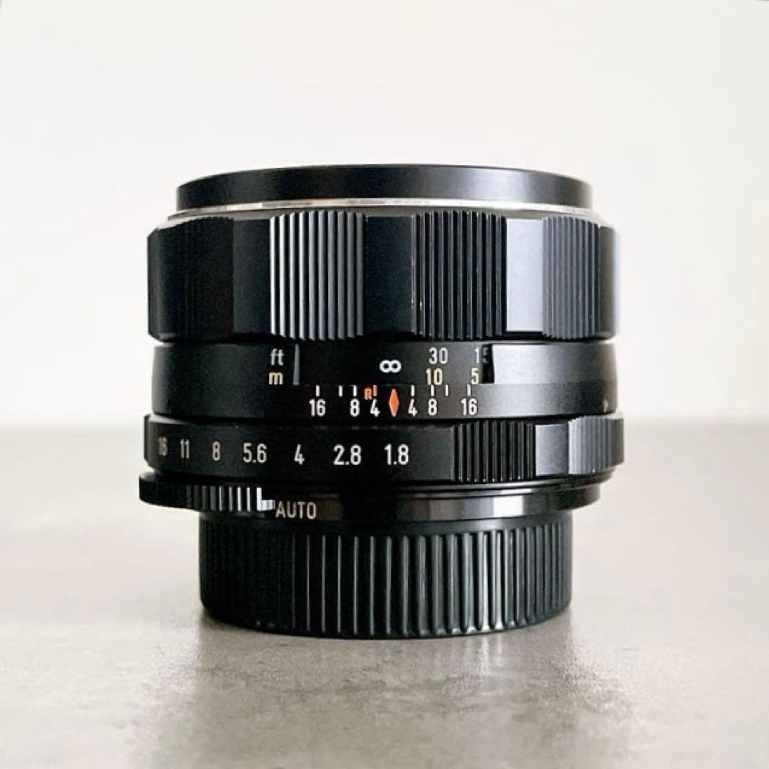 【分解清掃済み】 Super Takumar 55mm f1.8 後期型 M42