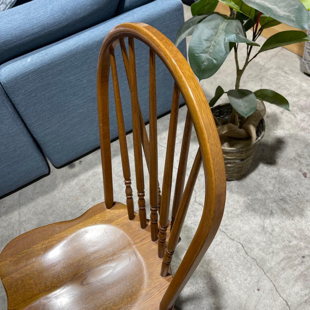 飛騨 柏木工 ウィンザーチェア 椅子 アンティーク ビンテージ キツツキ