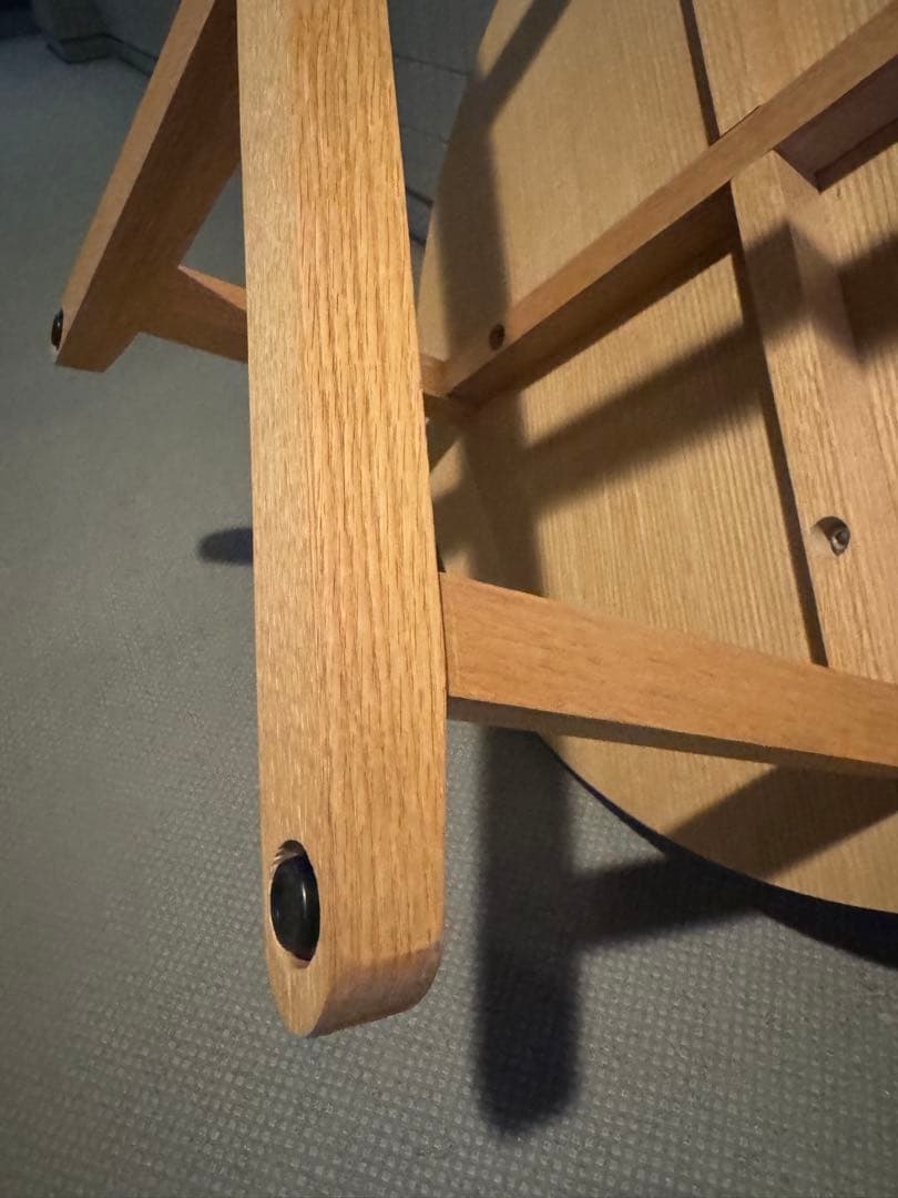 センターテーブル リビングテーブル 丸型 天然木 リビング ダイニング　東京池袋