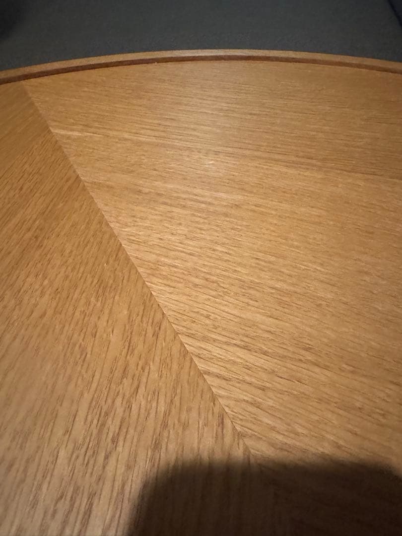 センターテーブル リビングテーブル 丸型 天然木 リビング ダイニング　東京池袋