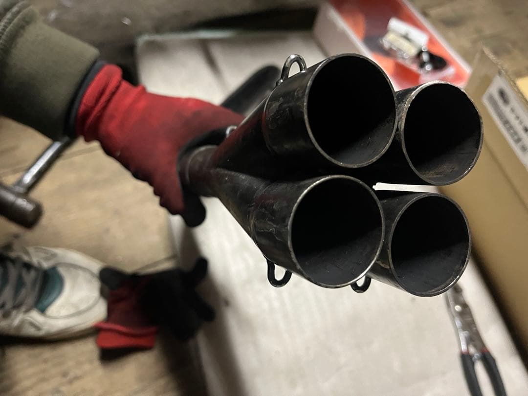 ゼファー　42.7パイ　不明マフラー