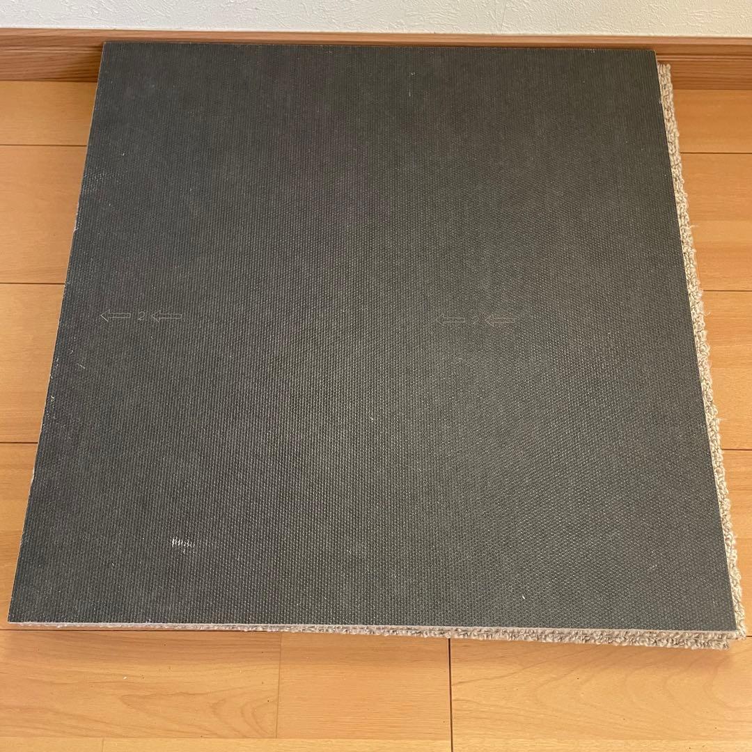 静床ライト 防音タイルカーペット30枚 防音ラグ 10枚②