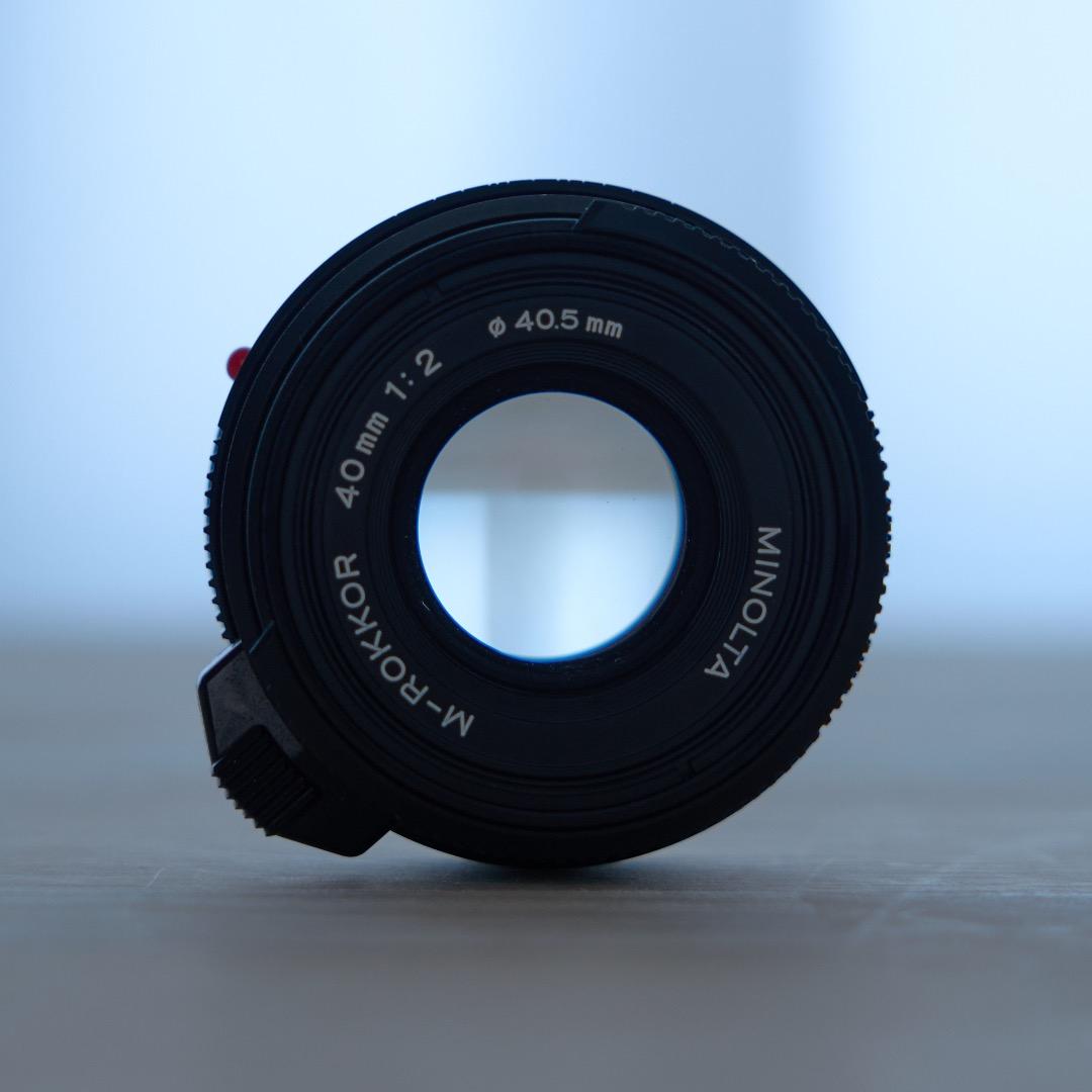 レンズ(単焦点) MINOLTA M-ROKKOR 40mm f2