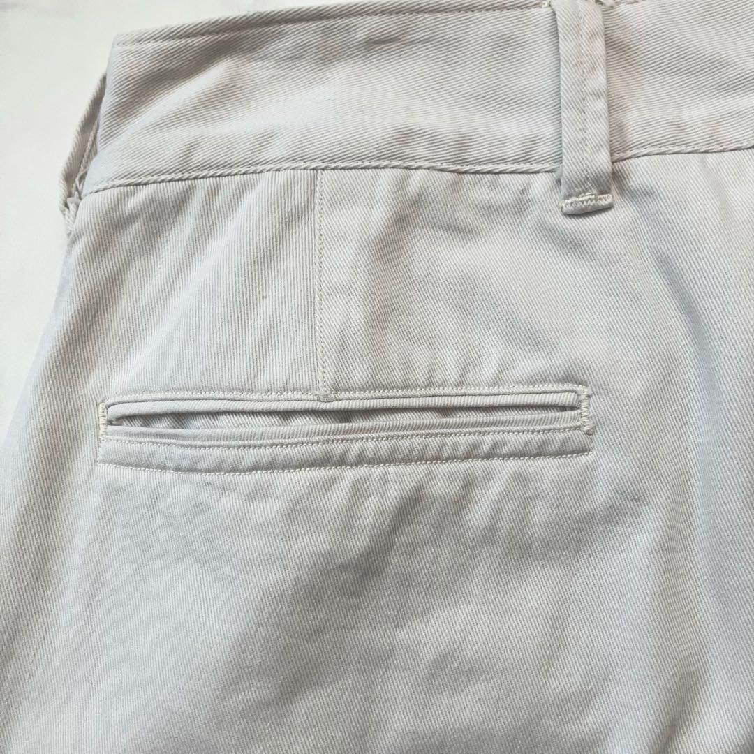XLサイズ✨ 45R おこめチノのシャルロットパンツ 4 ホワイト
