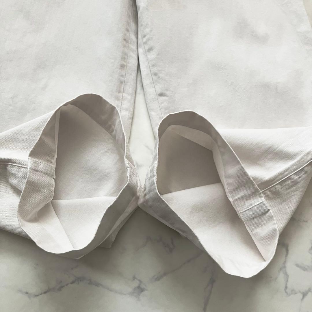 XLサイズ✨ 45R おこめチノのシャルロットパンツ 4 ホワイト