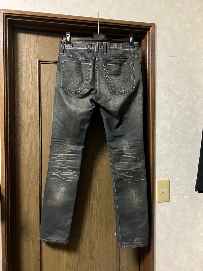 gucci 13aw ホースビット スキニーデニム　フェードグレー