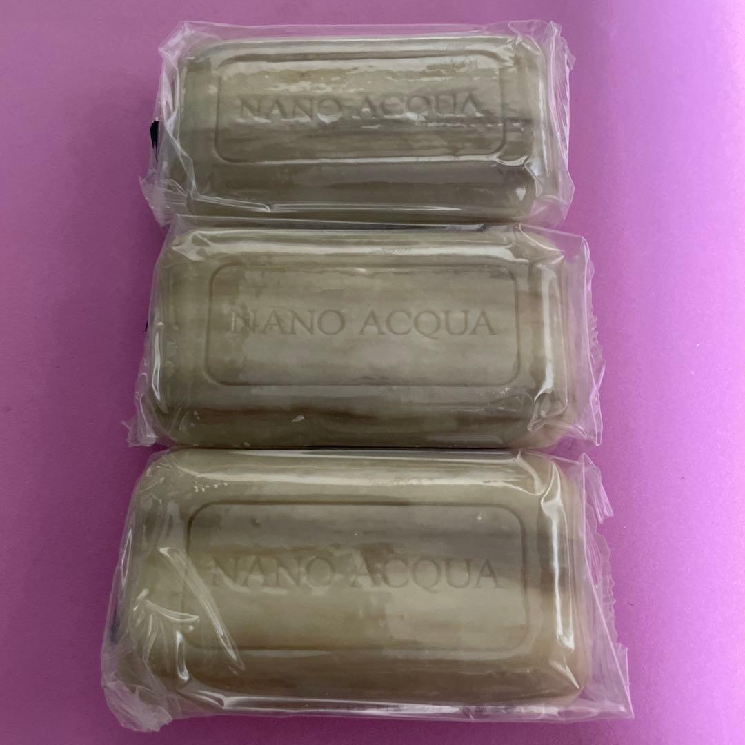 フェヴリナ ナノアクア　ナチュラルソープ　デイフィニッシュ　3個セット