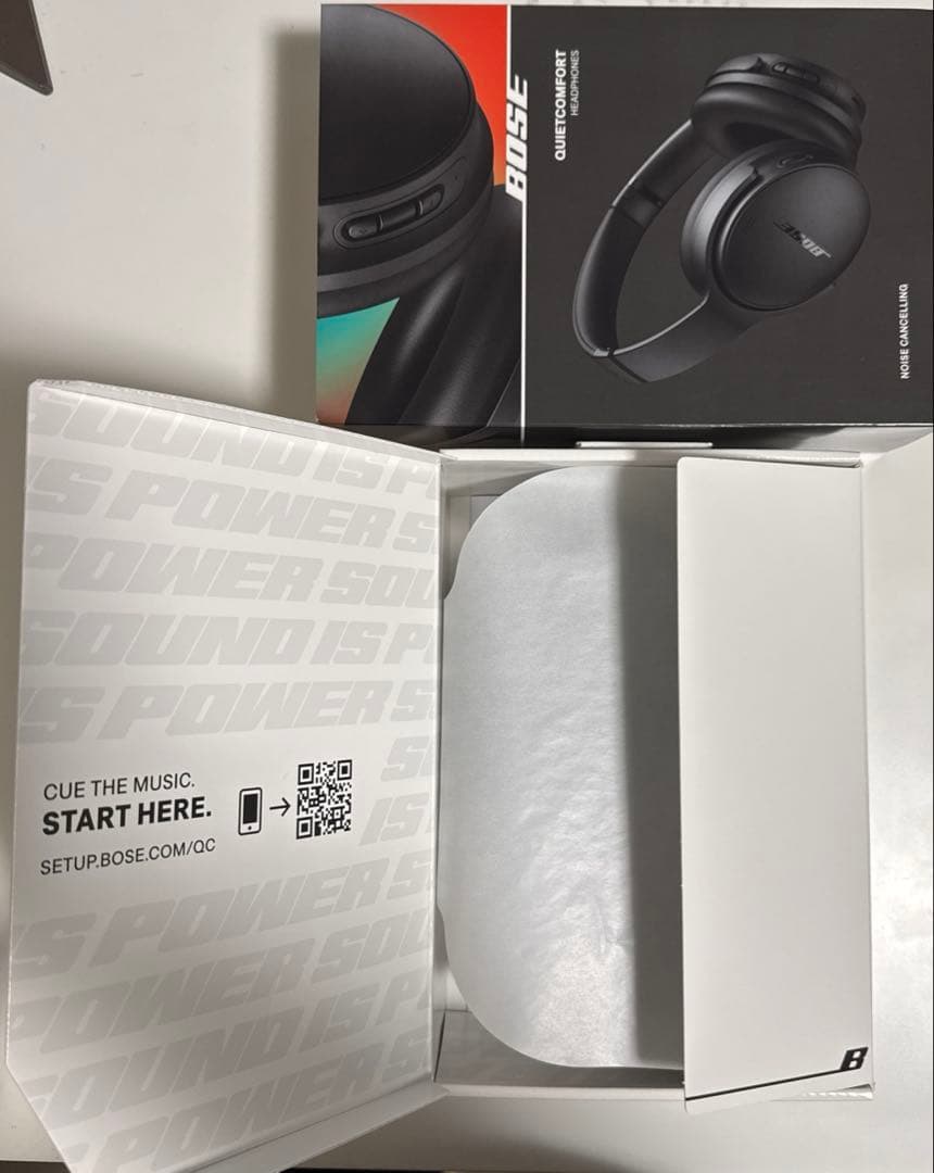 【開封美品】Bose QuietComfort ワイヤレスヘッドホン