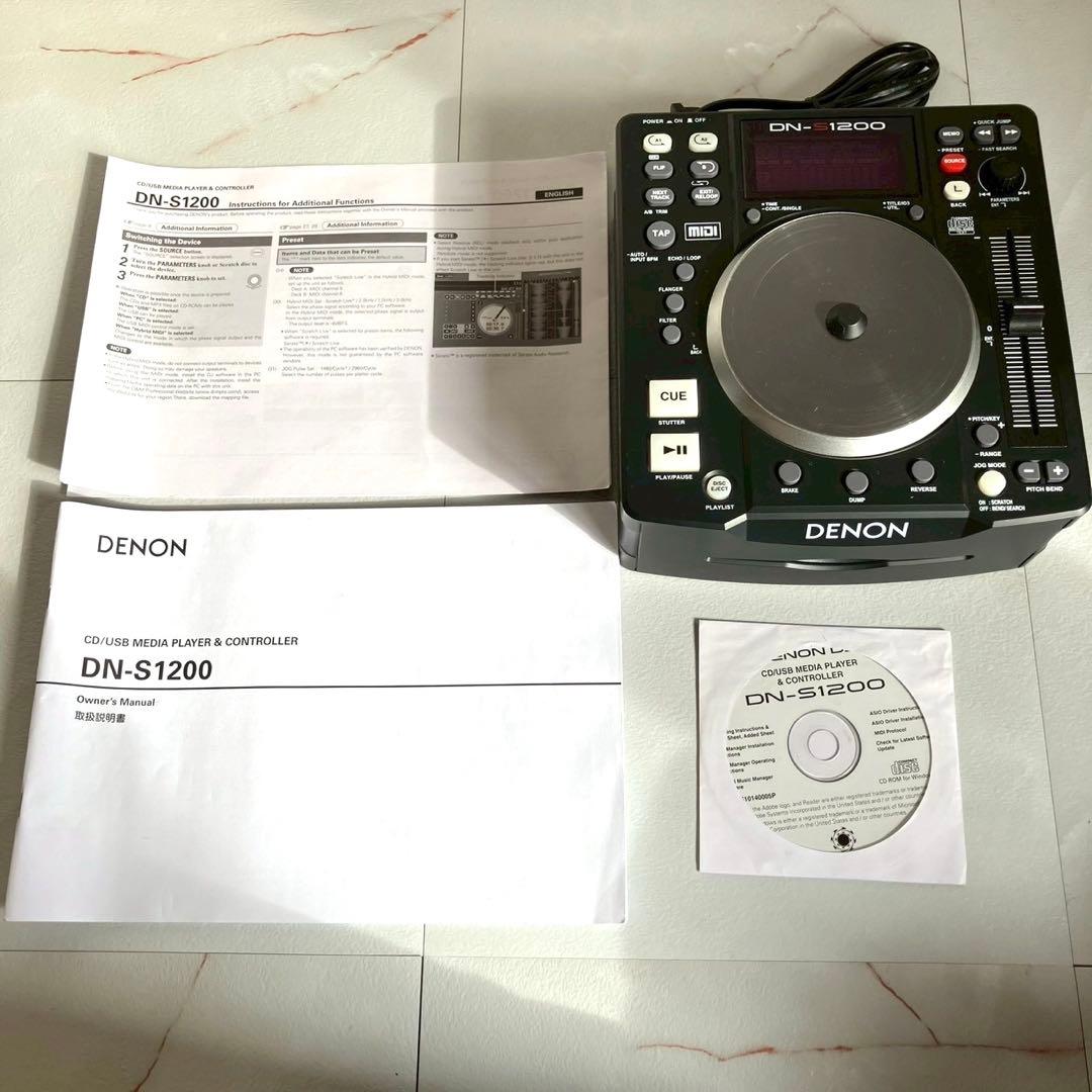 【美品・値下げ】 DENON DJ CDプレーヤー DN-S1200