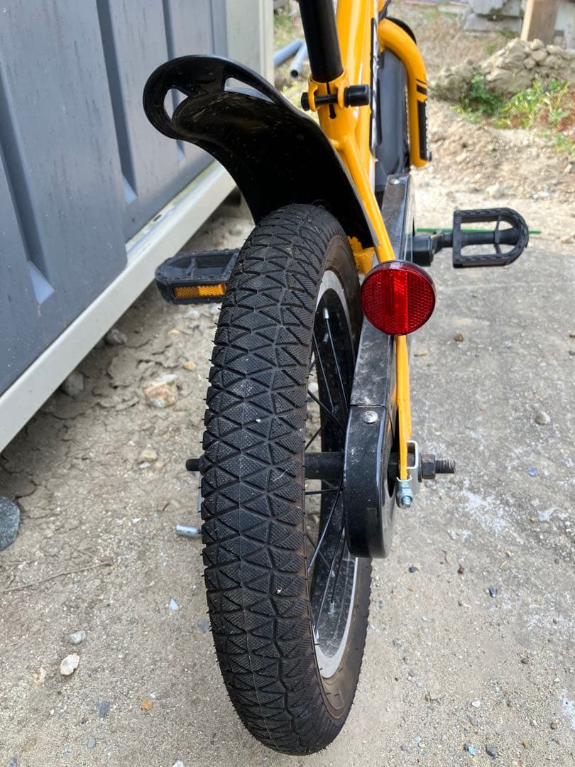 手渡しのみ販売！RAISE ADVANCE 子供用自転車 イエロー14インチ