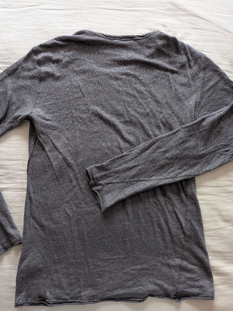 D＆G ニットセーター　メンズ　グレー