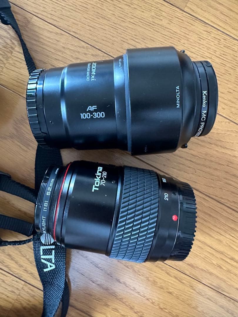 MINOLTA フィルムカメラ まとめ　レンズ2点