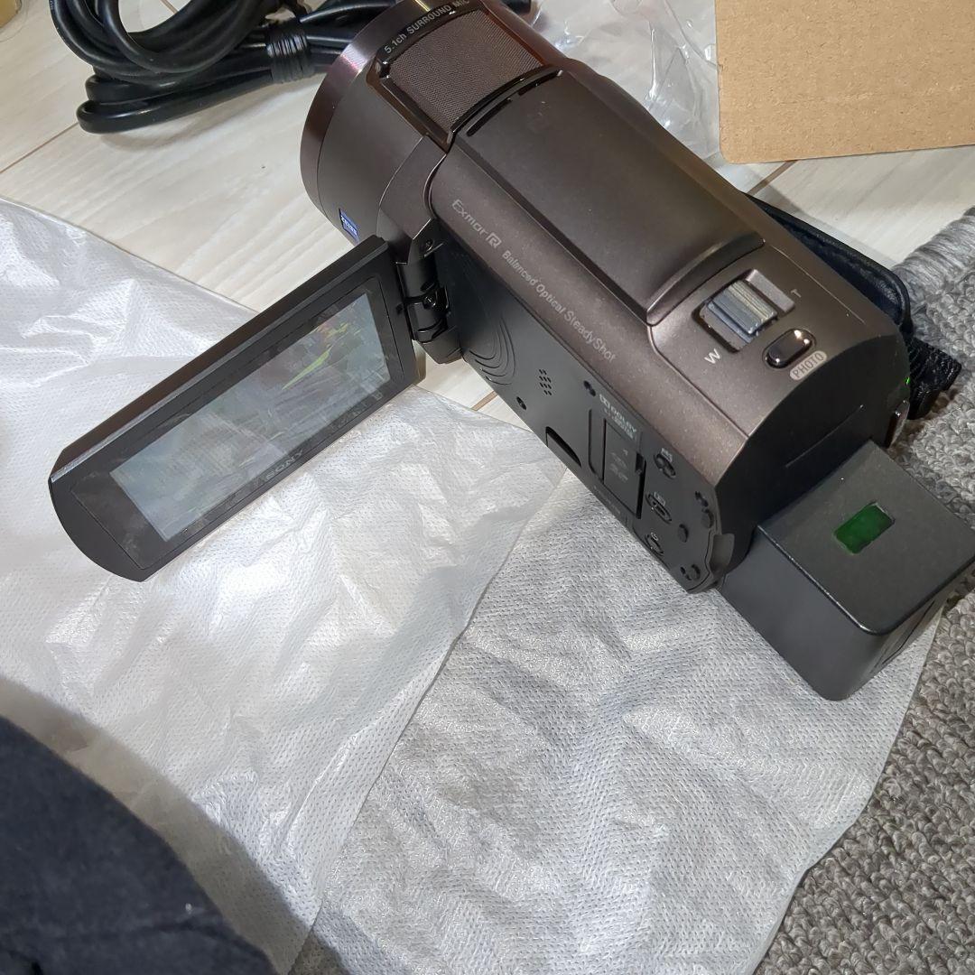 【美品・動作良好】SONY FDR-AX45 ビデオカメラ 本体 4K
