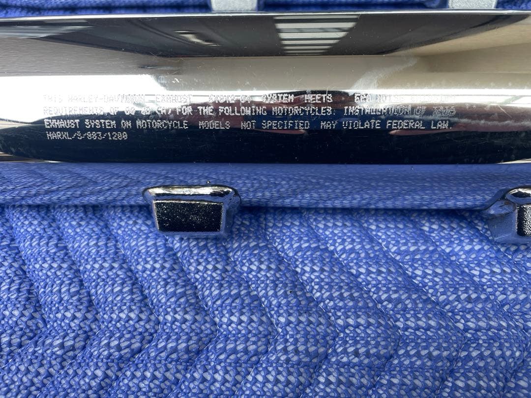 ハーレー スポーツスター北米マフラー パンチアウト16mm '04～'13