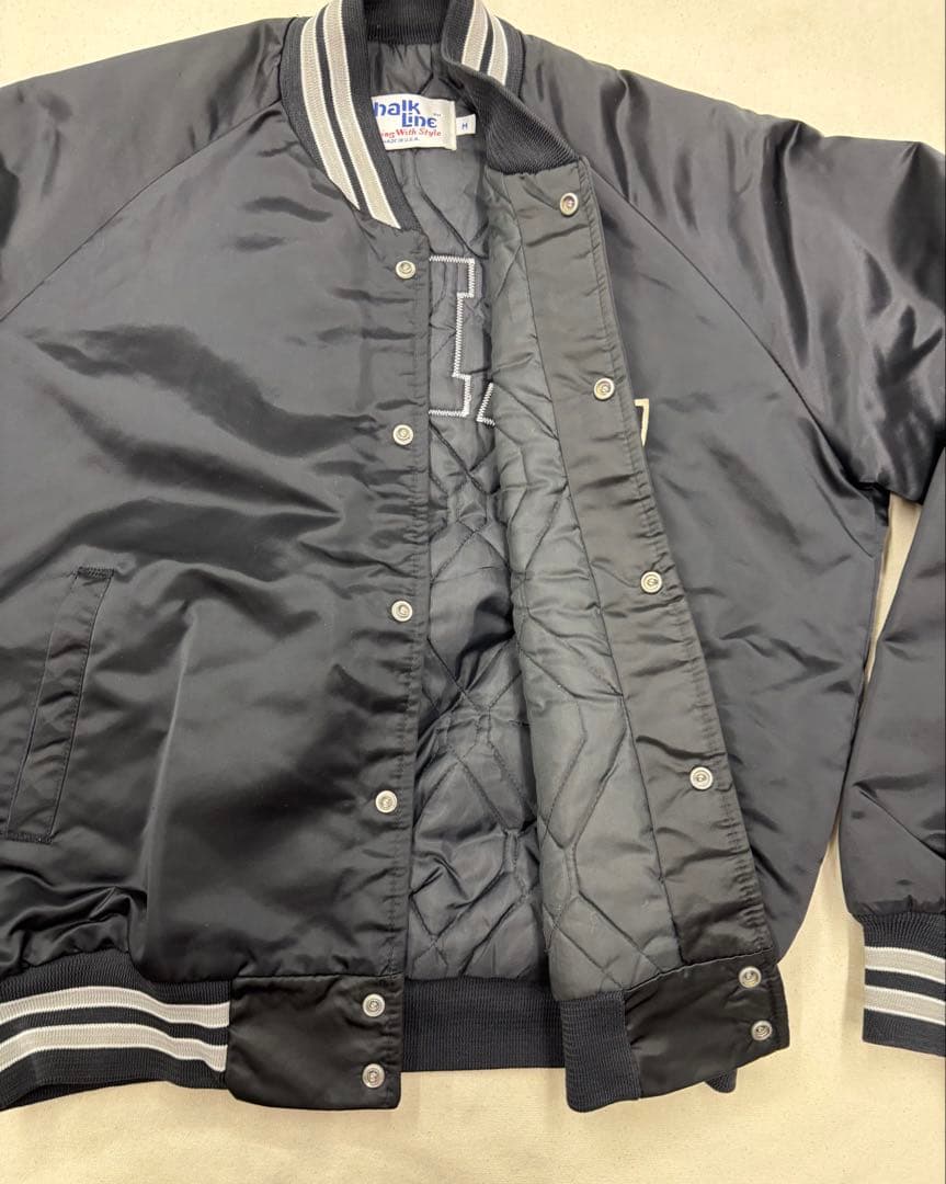 80's USA製 Chalk Line RAIDERS スタジャン