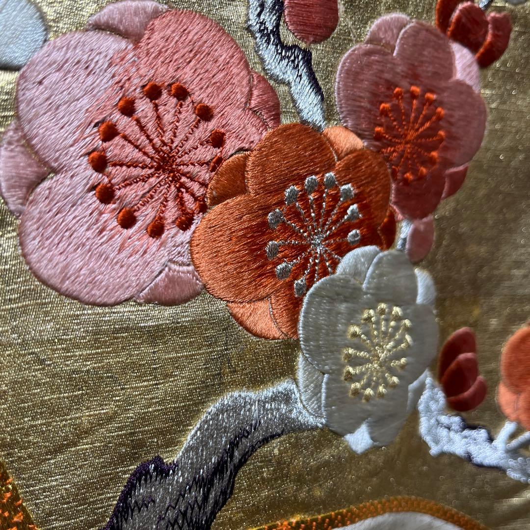 打掛　色打掛　西陣織　金地