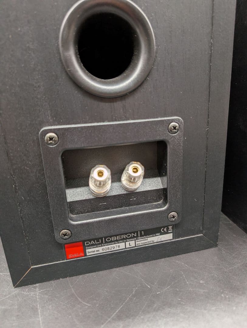 【美品・動作良好】DALI OBERON1 ダリ オベロン ペア　ブラック