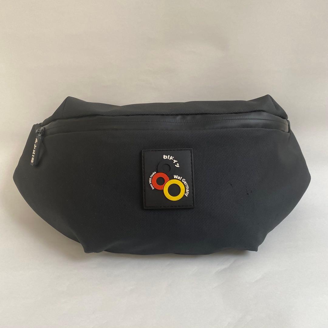 大阪関西万博 ドイツ館 ボディバッグ ウエストバッグ　黒色