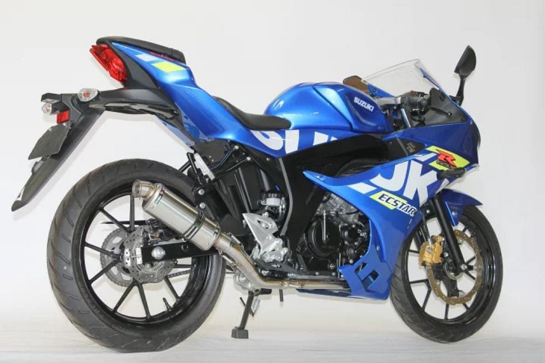 HMS GSX-R125 バイクマフラー デルタ バイクマフラー