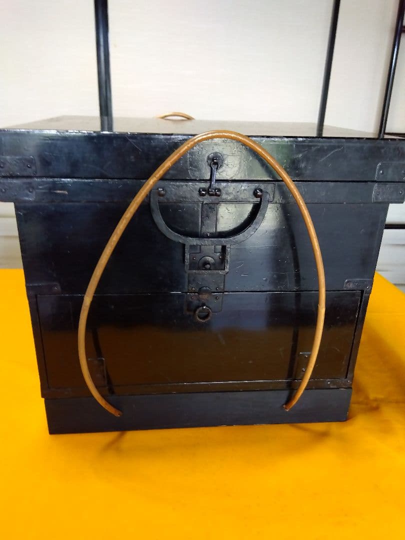 輪島塗　野点セット三人前　重箱　椀四種