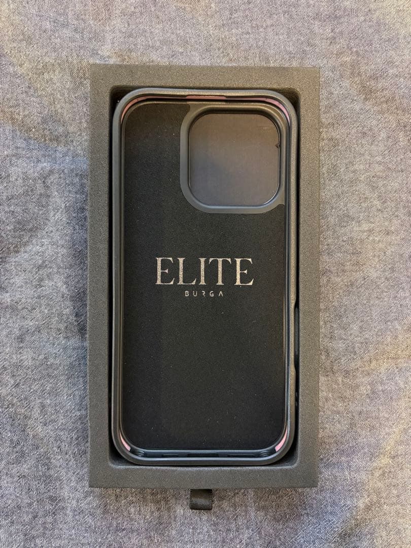 【新品未使用】iPhone16ケース BURGA iPhoneケース ストライプ