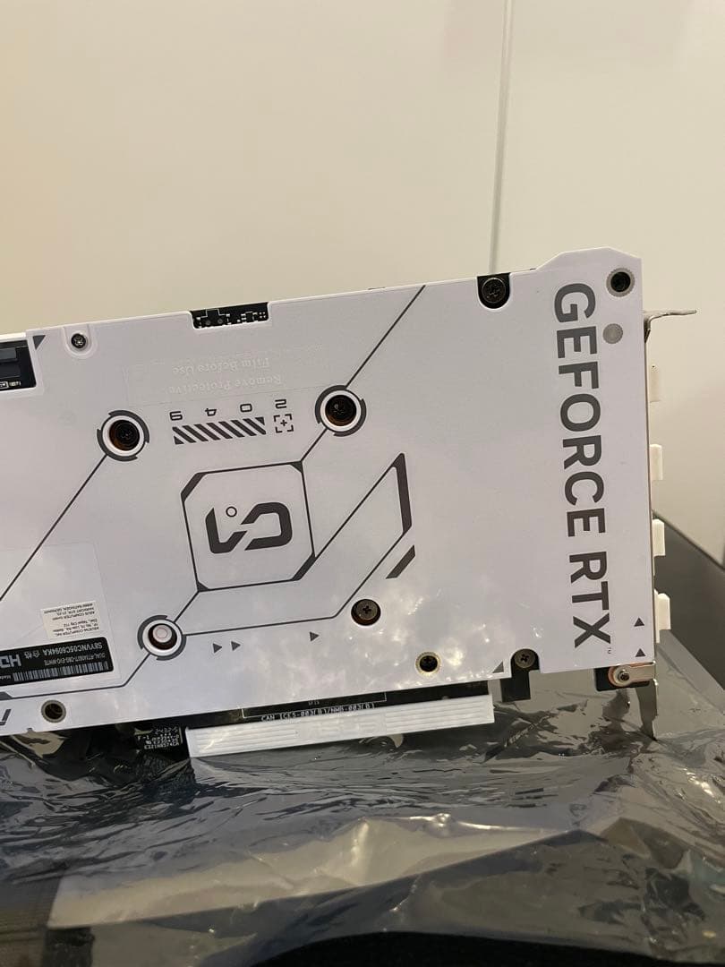 グラフィックボード・グラボ・ビデオカード ASUS DUAL-RTX4060TI-O8G-EVO-WHITE