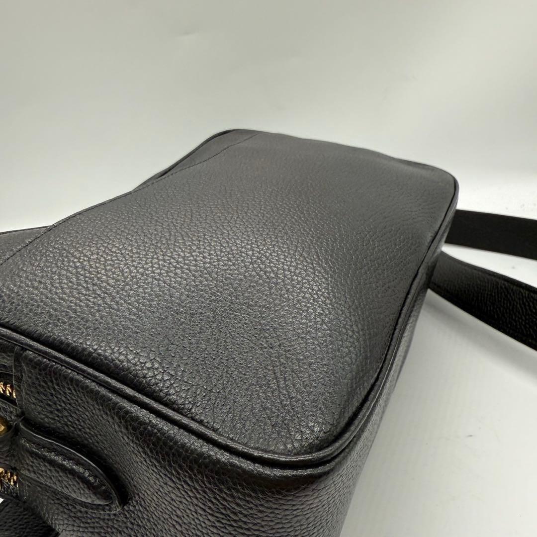 【美品】COACH コーチ キャシー カメラバッグ ブラック 639