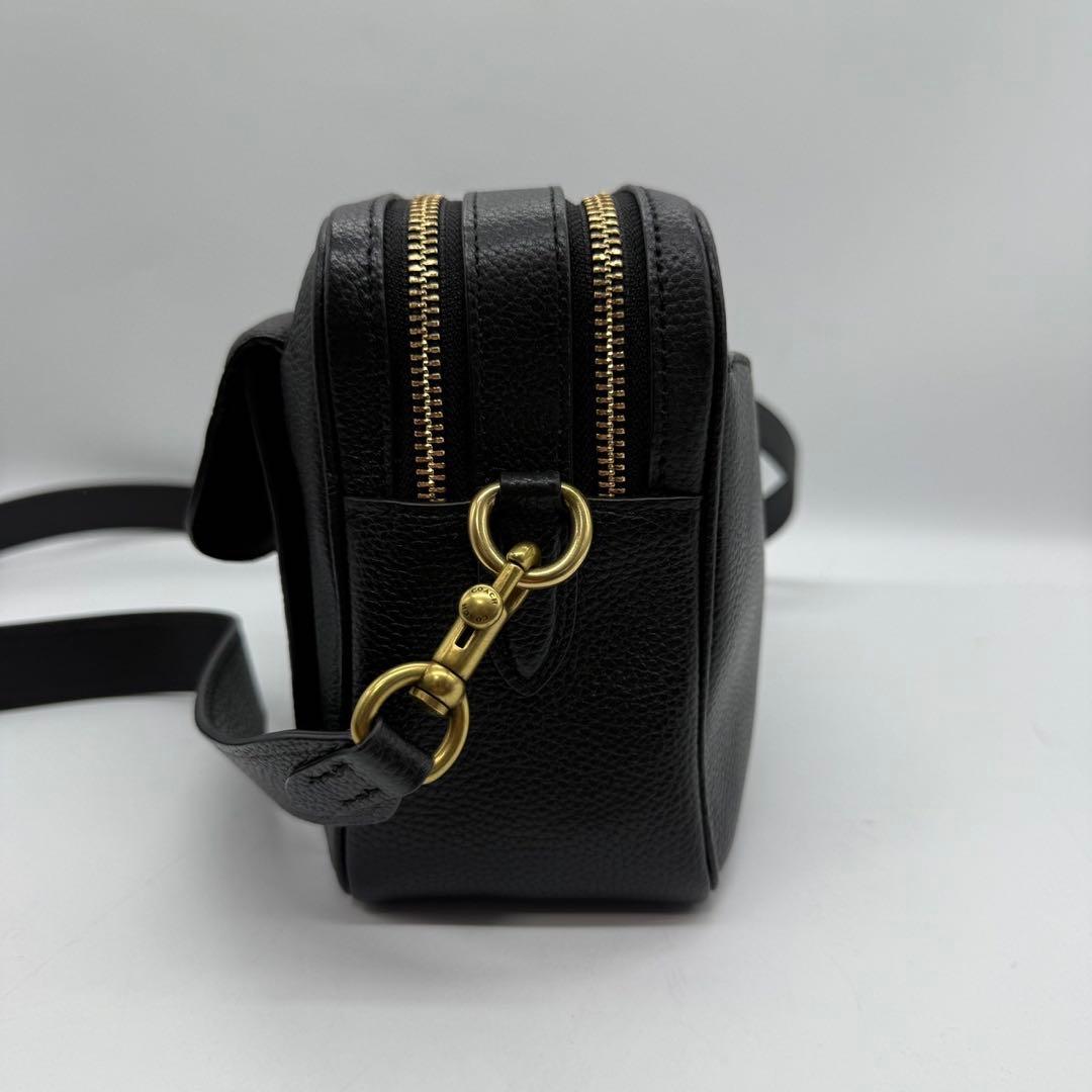 【美品】COACH コーチ キャシー カメラバッグ ブラック 639