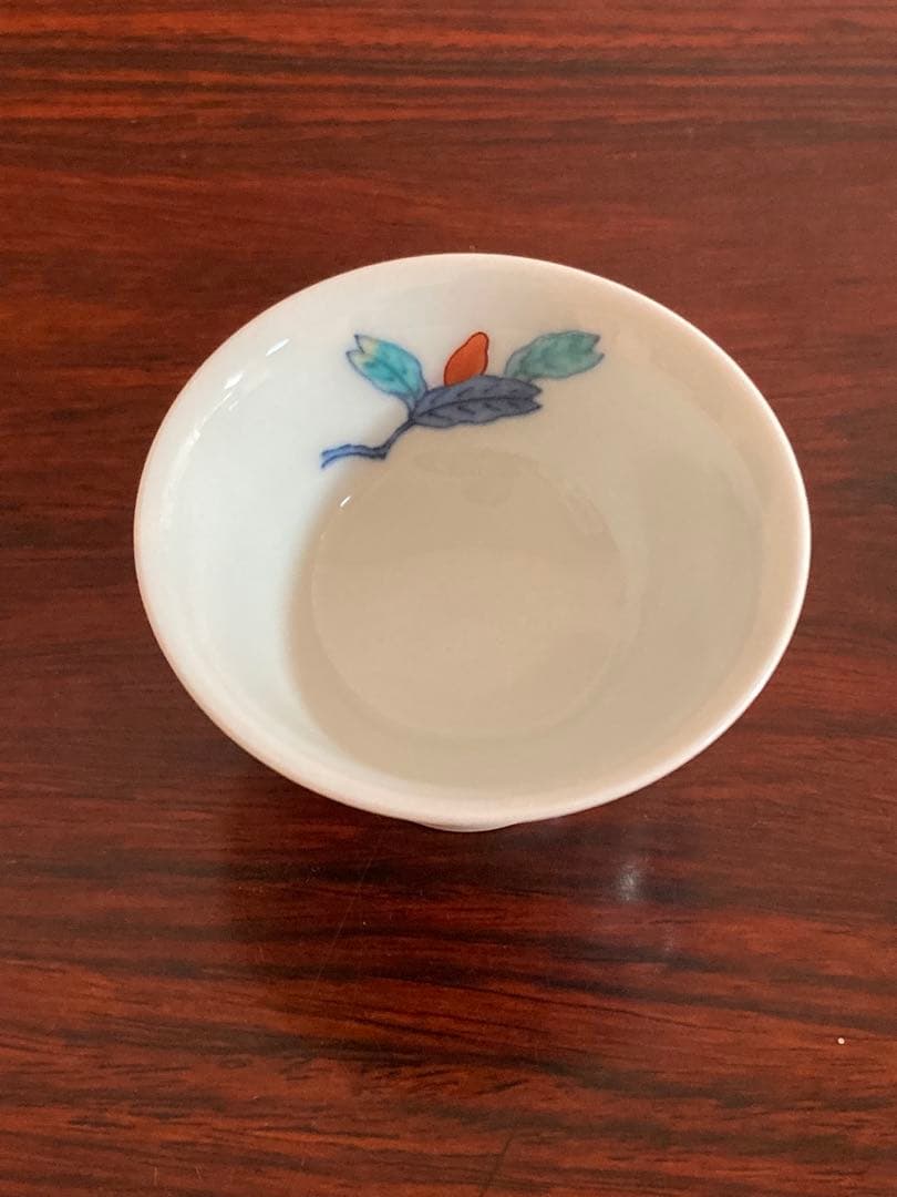 今右衛門　錦柘榴絵酒器