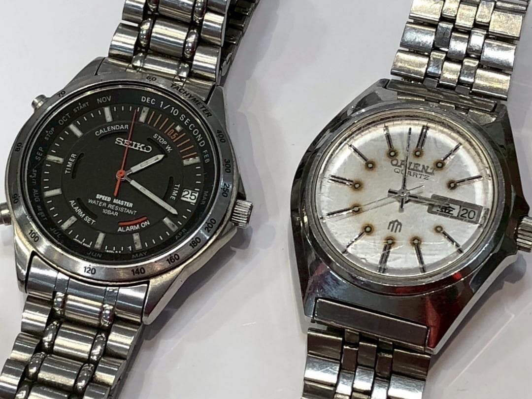 423:【売り尽くし】ジャンク時計20本＋和光置き時計(稼働)