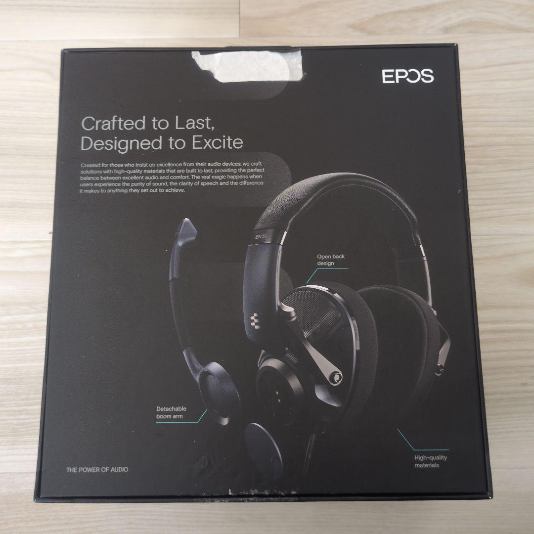 EPOS H6Pro ゲーミングヘッドセット 有線 密閉型 セブリングブラック