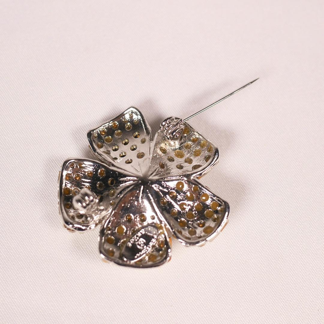 FOXEY BOUTIQUE フォクシー ブローチ フラワーモチーフ