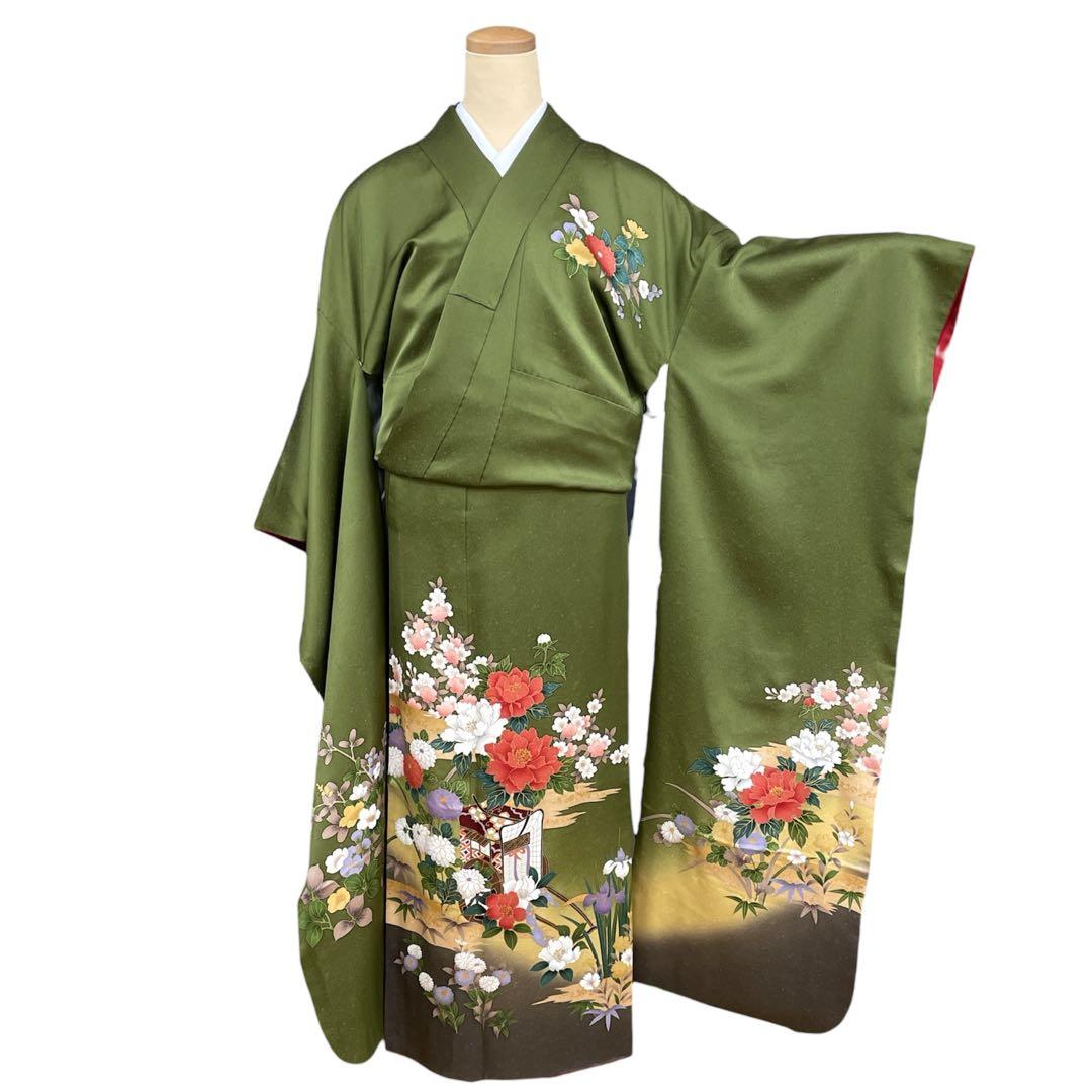 ◎mk-2023　美品　振袖　　　1-22