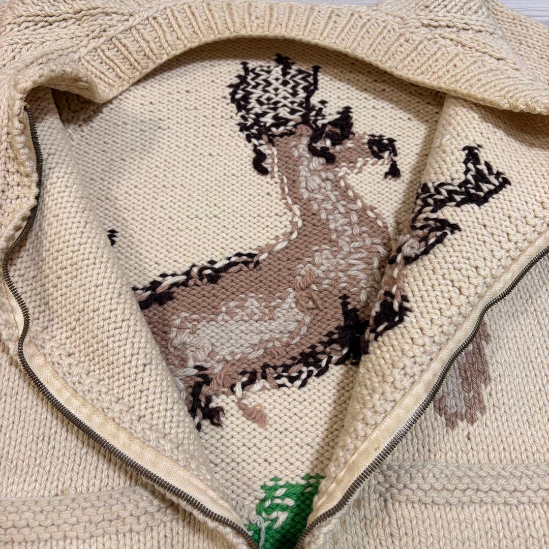 コ*号様 50-60sカウチンセーター