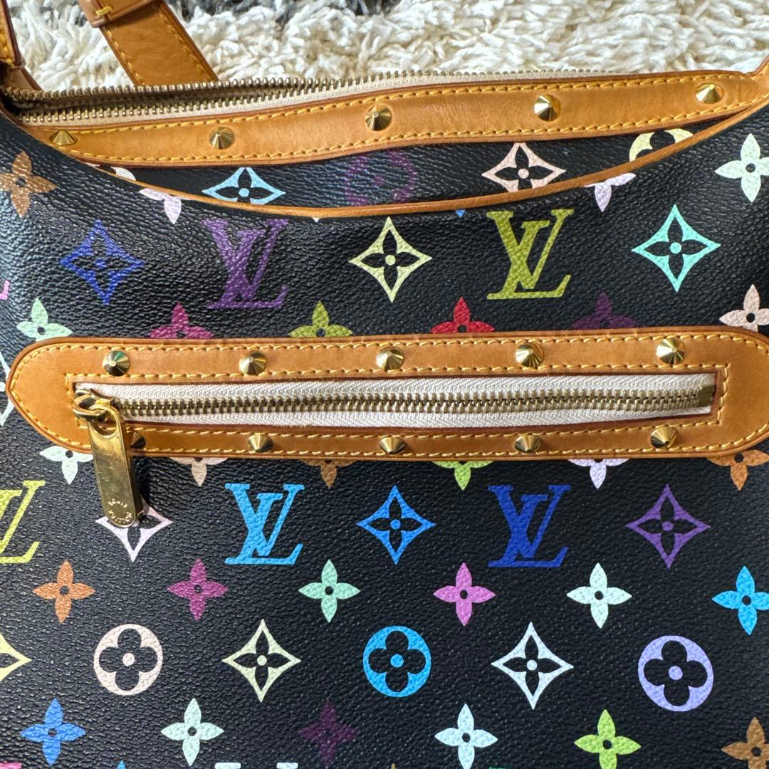 最終値下げ！Louis Vuitton ショルダーバッグ 黒/マルチカラー