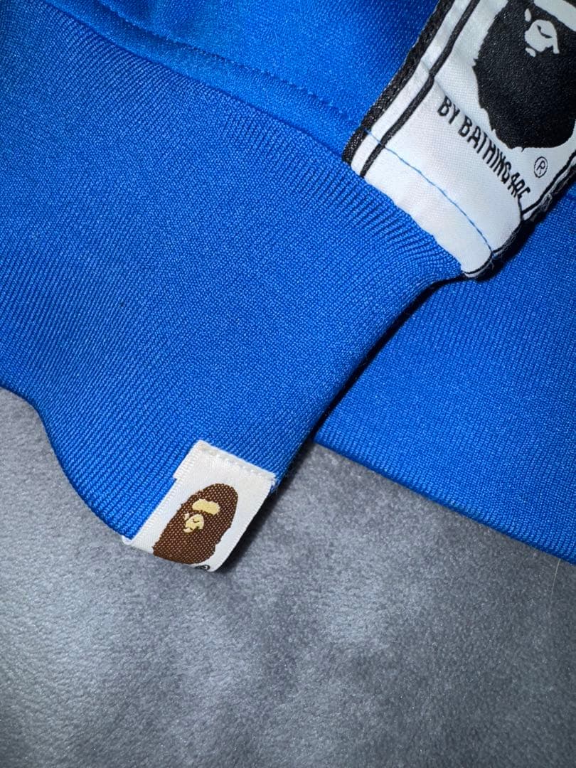 A BATHING APE ブルートラックジャケット Ｌ
