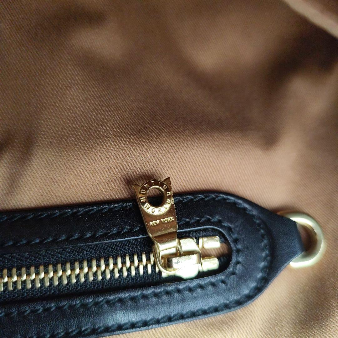 M*I様 HUNTING WORLD ブラック ビジネスバッグ