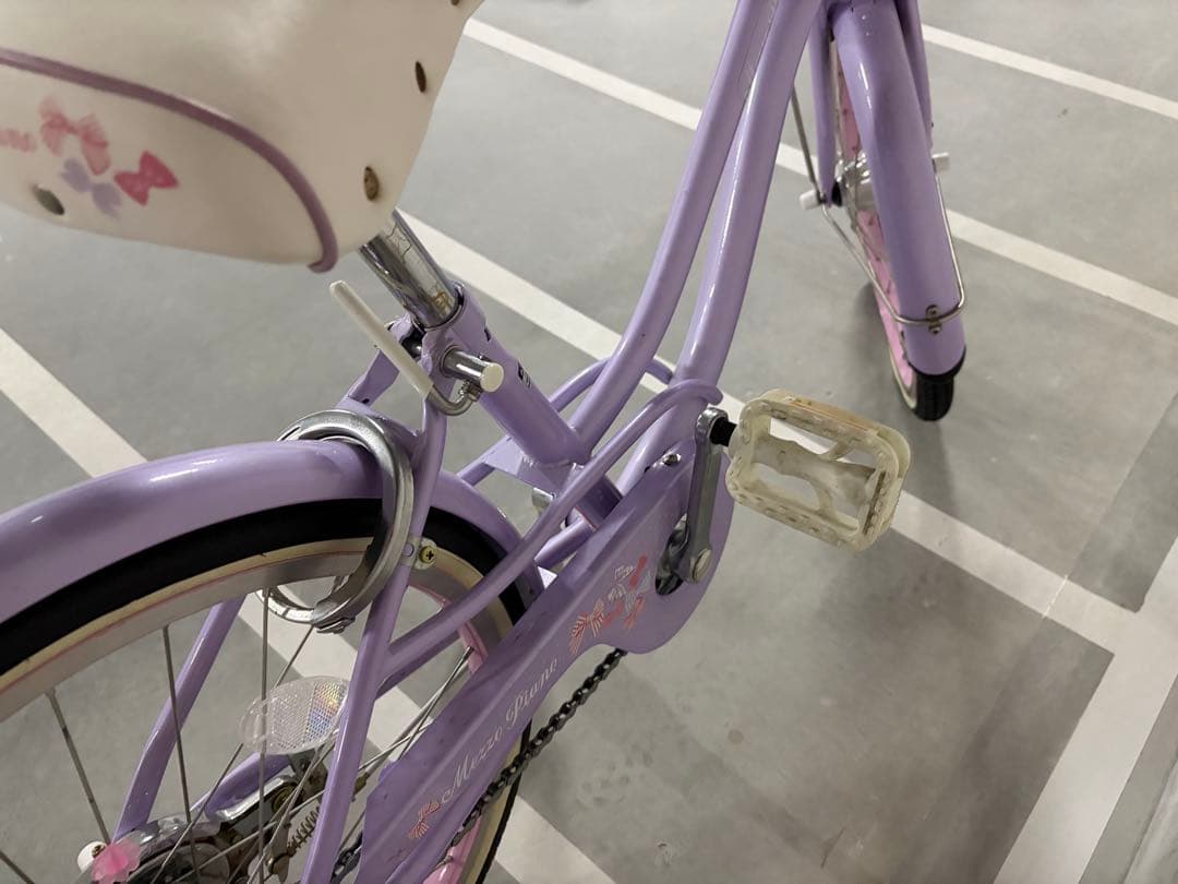 Mezzo Piano 子供用自転車 紫色　20インチ