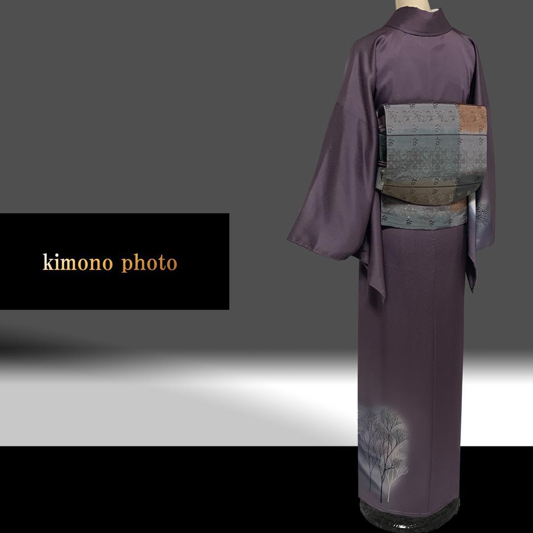 【新品、未使用】正絹【極上逸品】トールサイズ【手描き 友禅染】訪問着フルセット