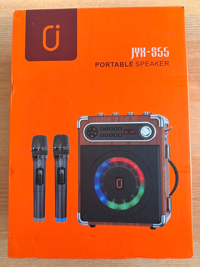 ポータブルスピーカー JYX-S55 カラオケ